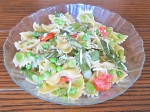 Farfalle with Early Spring Vegetables