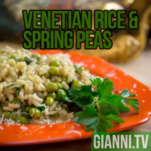Venetian Rice and Spring Peas